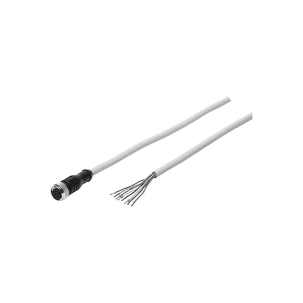 Plug Socket With Cable SIM-M12-8GD-15-PU